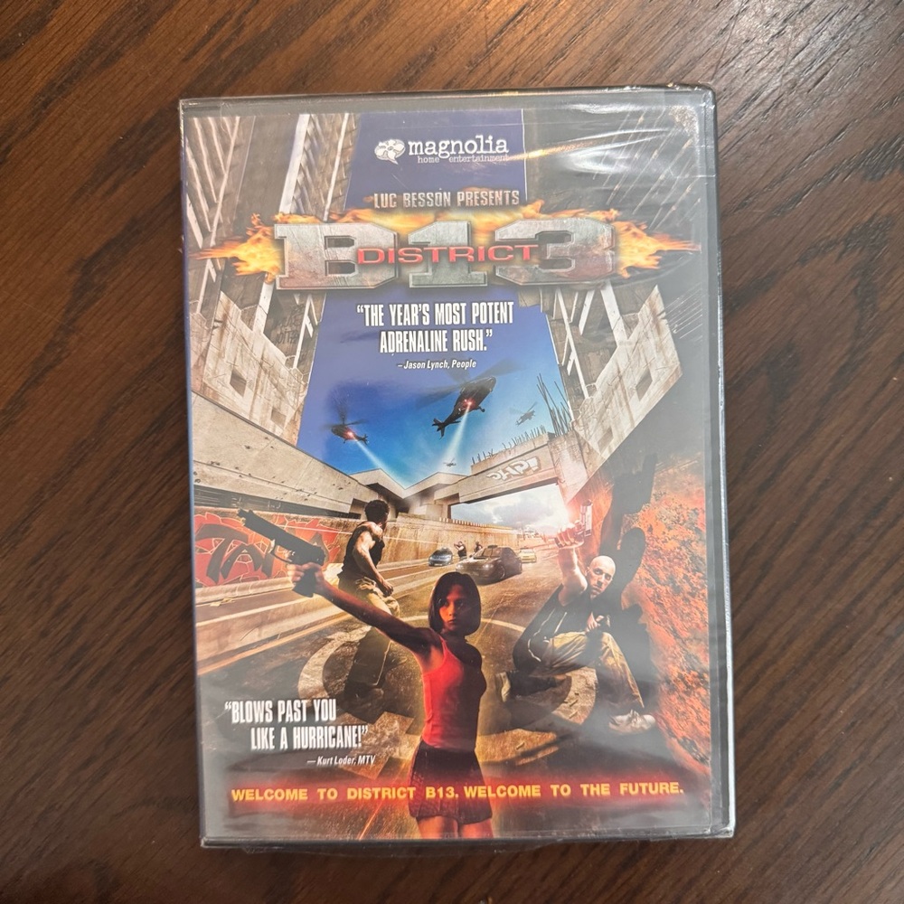 District B13 (DVD, 2004) NEW SEALED Movie Disc